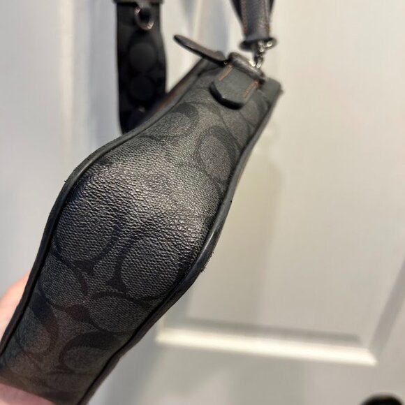 Coach Signature Canvas & Leather Crossbody Bag - Picture 6 of 6